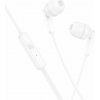 Slúchadlá Hoco Wire Earphones Jack 3,5 mm With Microphone M121 White