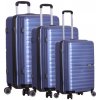 Sada cestovních kufrů OUTDOOR GEAR Nebula TR-406/3 PP - tmavě modrá - 87 L / 53 L / 32 L