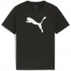 Puma | teamRISE Logo Jersey Cotton Jr | čierna| 116