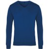 Premier Workwear pánsky pletený sveter PR694 royal