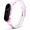 Xiaomi Mi Band 3/4 náhradný náramok - Farební motýli MBSCZ-BMOT4
