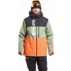Pánska SNB & SKI bunda Meatfly Manifold čierna/zelená/oranžová L
