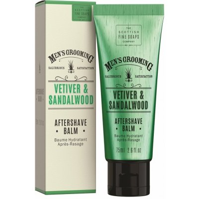 Scottish Fine Soaps Vetiver and Sandalwood balzam po holení 75 ml