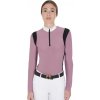 Equestro Tričko dámske pretekové Jersey . ružová Ružová