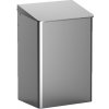 MediQo-line - Odpadový kôš 15 litrový uzavretý, nehrdzavejúca oceľ - MQWB15E