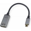 Redukcia PremiumCord Adaptér USB-C na HDMI rozlíšenie obrazu 8K @ 60Hz, 4K @ 144Hz Aluminium 20cm (KU31HDMI24)
