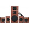 Genius repro SW-HF 5.1 4600 Ver. II/ 5.1/ 120W/ Drevené/ Diaľkový ovládač