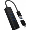ICY BOX IB-HUB1419-LAN, USB-Hub 60844