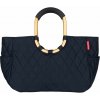 Reisenthel Loopshopper L rhombus midnight gold