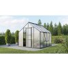 Skleník Vitavia Meridian 1 6700 polykarbonát 6 mm 257x258 cm zelený
