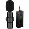 STABLECAM 3,5 mm bezdrôtový mikrofón Lavalier pre fotoaparát (vrátane batérie)