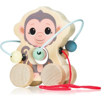 Jouéco The Wildies Family Monkey aktivity hračka z dreva 12 m+ 1 ks
