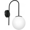 Luminex | Nástenná lampa CAMBRIDGE 1xE14/60W/230V čierna | LU3193