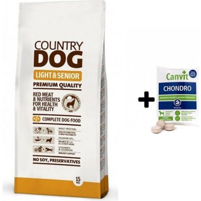 Country Dog Light Senior 15 kg