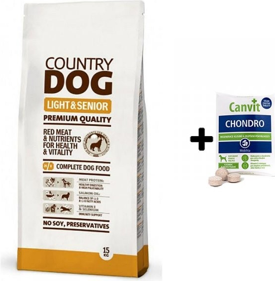 Country Dog Light Senior 15 kg