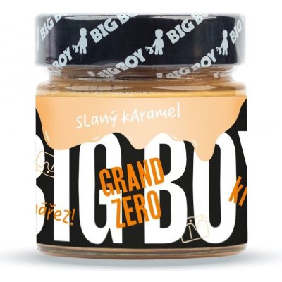 Big Boy Grand Zero slaný karamel 250 g