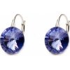 Náušnice Rivoli 10 mm VIOLET