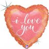 Nafukovací balónik srdce I love you 46 cm