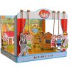 MARIONETINO Bábkové divadlo so zvieratkami – prasiatka a kozliatka (kompletný set, 15 bábok)