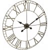 Nástenné kovové hodiny Atmosphera Vintage 3819, tmavošedá 77cm