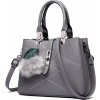 Sivá dámska kabelka do ruky aj cez rameno Tiffanie