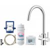 Kielle Kielle - Wimeo Drezová batéria vrátane filtrácie, chróm 10525SFI10