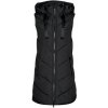 JDY Bundy JDYSKYLAR PADDED HOOD WAISTCOAT OTW Čierna