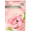 Ružové čajové sviečky ROSE 6ks