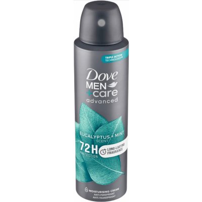 Dove Men Care Advanced Eucalyptus Mint antiperspiračný dezodorant v spreji pre mužov 150 ml