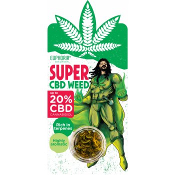 Euphoria CBD Kvety Super Weed 0 7 g