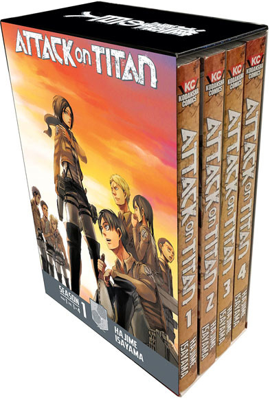 Kodansha America Attack On Titan Season 1 Part 1 Manga Box Set od 45,99 € -  Heureka.sk