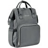 KikkaBoo Prebaľovací batoh Siena Dark Grey