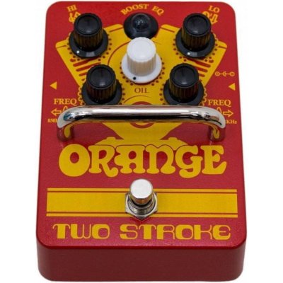 Orange Two Stroke Boost EQ pedal
