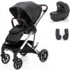 Zopa Set kočík Quest+ korba+ adaptéry 2023, Vulcan Black/Silver