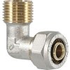 Skrutkovací fitink TDM AL/PEX koleno 90 20xM3/4 10 ks