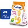SUNAR Sušienky s banánmi 3 x 175 g