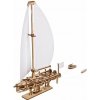 Ugears 3D drevené mechanické puzzle Jachta The Ocean Beauty