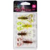 Fox Rage gumové nástrahy Ultra UV Micro Critter Mixed Colour Lure Pack 5cm 4ks