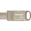 Patriot TAB T560/256GB/USB 3.2/USB-A + USB-C/Strieborná, PS256GT560DS5D