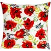 Bellatex Berta vankúšik 45 × 45 cm 55/612 vlčí mak