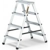 Drabest DD4 Hliníkové schodíky 2x4 stupne DB-DR-AL-DD4-HOME-CZ