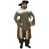 Lencera Třicetiletá válka, pánský kostým, XXL, hnědý, 180cm - Pouze kabát