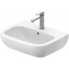 Duravit D-Code - Umývadlo 550x430 mm, s prepadom, biela 23105500002