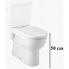 Wc kombi, pouze mísa Jika Mio vario odpad H8247161000001