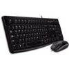 Logitech Desktop MK120 - Klávesnice a sada myši - USB, černá 920-002536