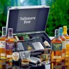 Tullamore Dew whiskey Darčekový kufor pre muža, otca, priateľa, deda, brata, strýka, švagra k narodeninám, výročiu, sviatku, vianociam Gravírované drevo - obrázok + text