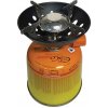 Sada: kempingový varič WIND SHIELD s reguláciou + 300g kartuša, závit 7/16”, ELICO