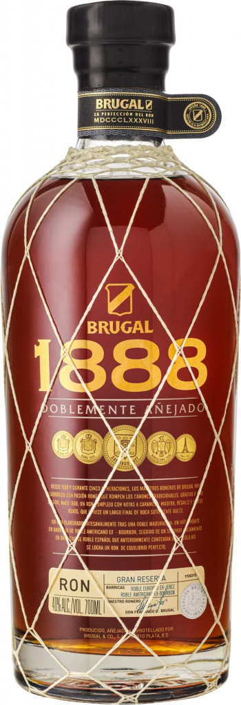 Brugal 1888 Gran Reserva 40% 0,7 l (čistá fľaša)