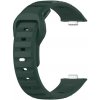 BStrap Silicone remienok na Huawei Watch Fit 3, dark green