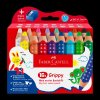Pastelka Faber-Castell Grippy - 16 barev -